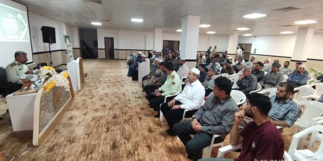 برگزاری کارگاه تخصصی پیشگیری از وقوع جرم و سرقت در مساجد سنندج